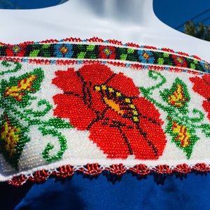 Chaquira beaded dress